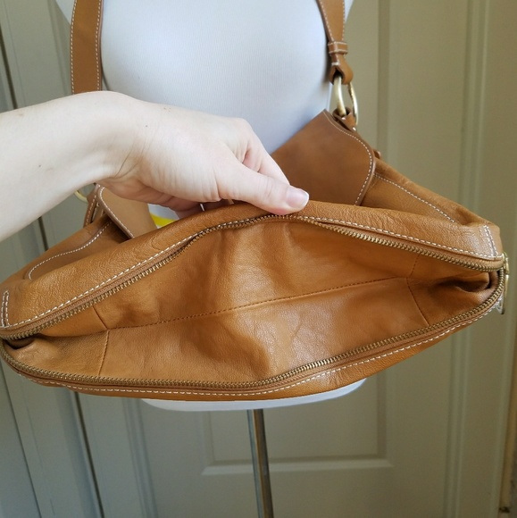 Talbots Leather Camel Color Purse - Picture 6 of 8